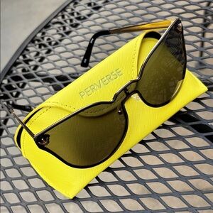 Perverse “To the Max” Sunglasses in Rose Gold